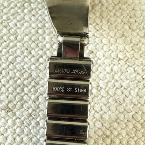 Sterling Silver Navajo Turquoise & Coral Watch Band Tips - Picture 10 of 13